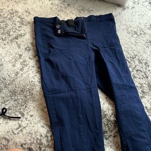 Blue dress pants